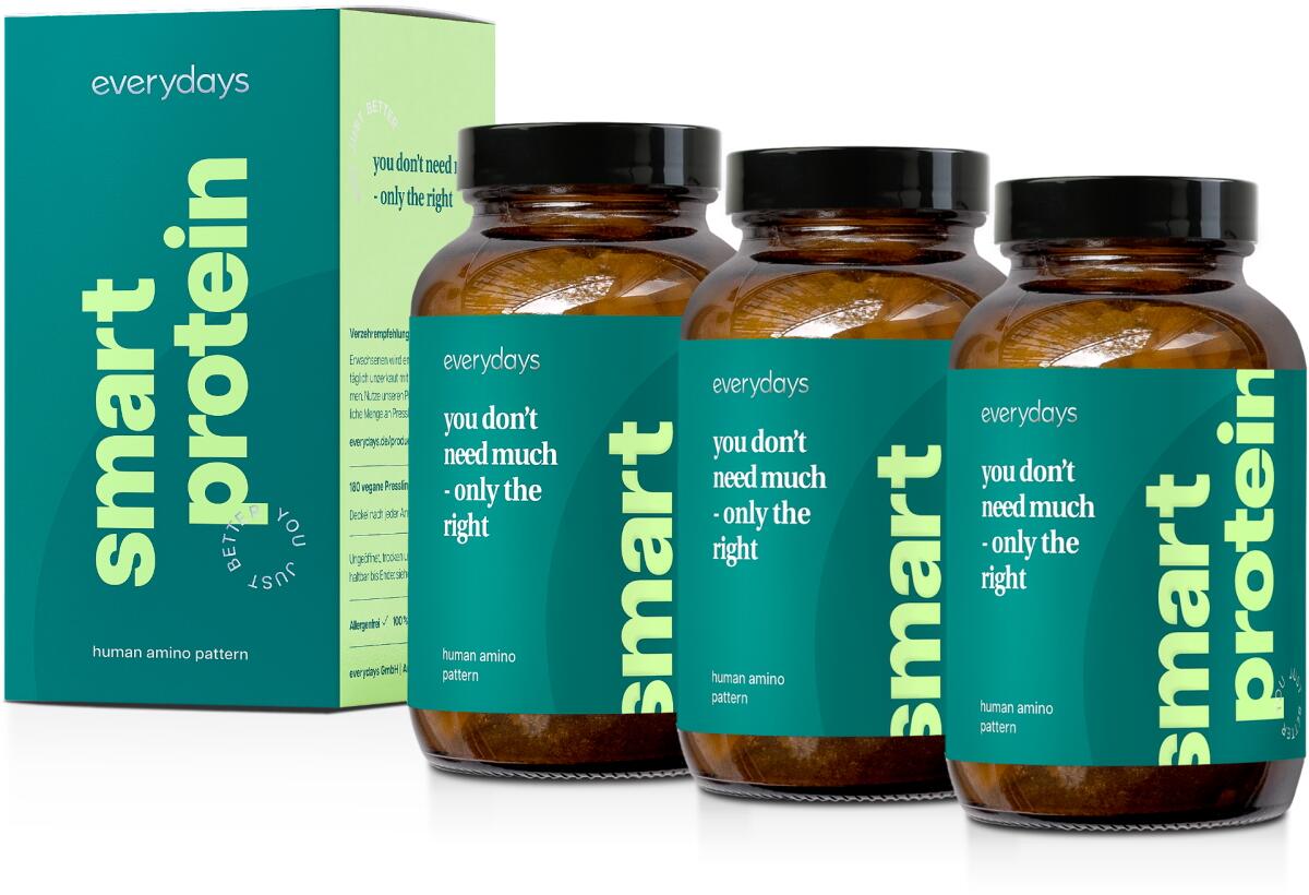 everydays Smart Protein, 3 x 180 Presslinge