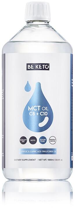 BeKeto MCT Oil Liquid C8 / C10, 1000 ml Flasche