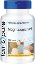 fair & pure Magnesiumcitrat, 90 Kapseln Dose