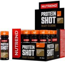 Nutrend Protein Shot, 20 × 60 ml Fläschchen, Orange