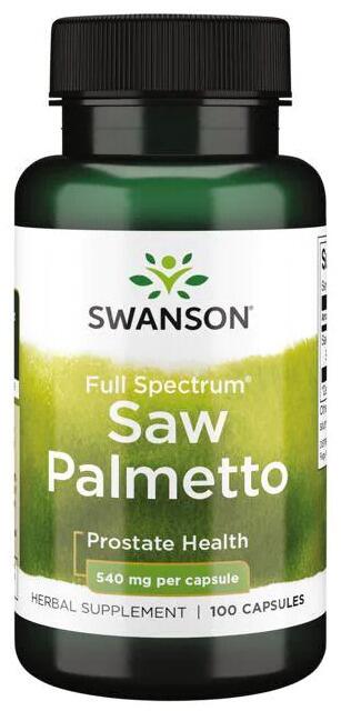 Swanson Full Spectrum Saw Palmetto 540 mg, 100 Kapseln