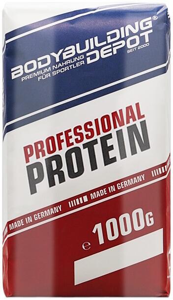 Bodybuilding Depot Professional Protein, 1000 g Papiertüte, Erdbeere