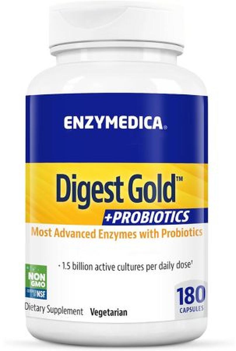 Enzymedica Digest Gold + Probiotics, 180 Kapseln