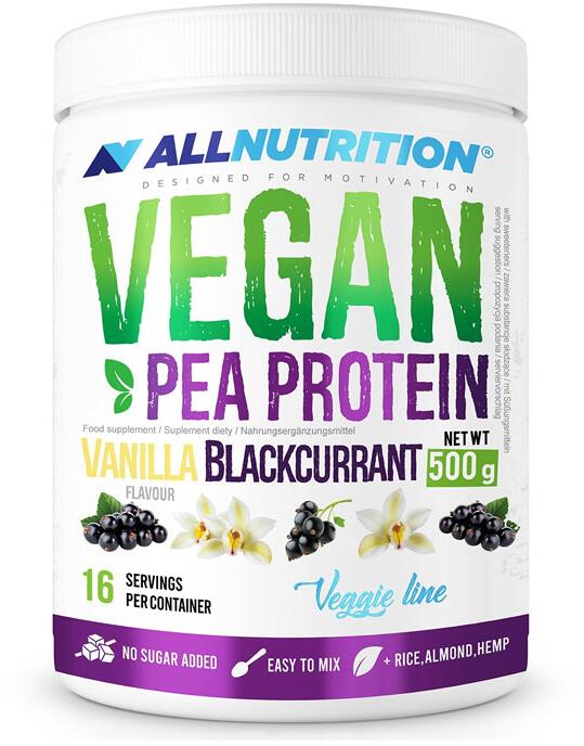 Allnutrition Vegan Pea Protein, 500 g Dose, Chocolate