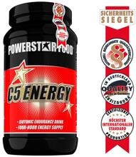 Powerstar Food C5 ENERGY mit Kohlenhydraten & Elektrolyten, 1200 g Dose, Orange