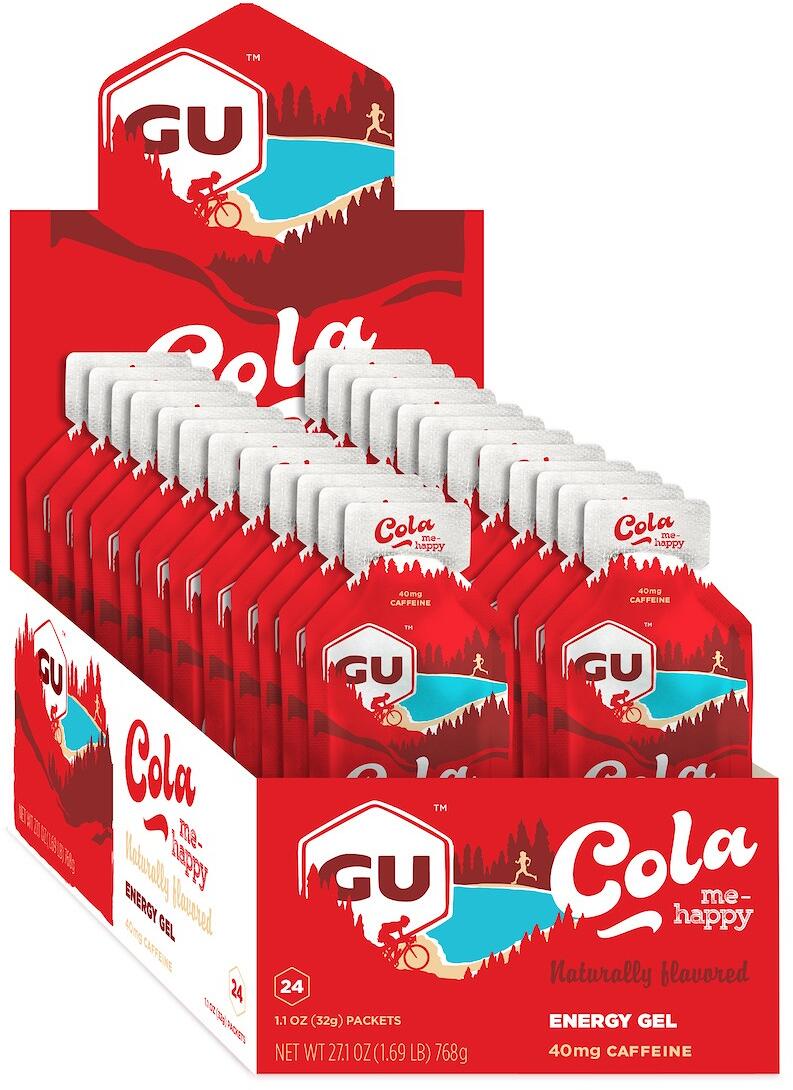 Gu Energy Gel, 24 x 32 g Gel, Cola me happy