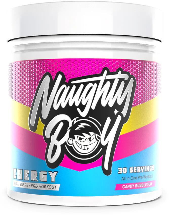 Naughty Boy Energy, 390 g Dose, Candy Bubblegum