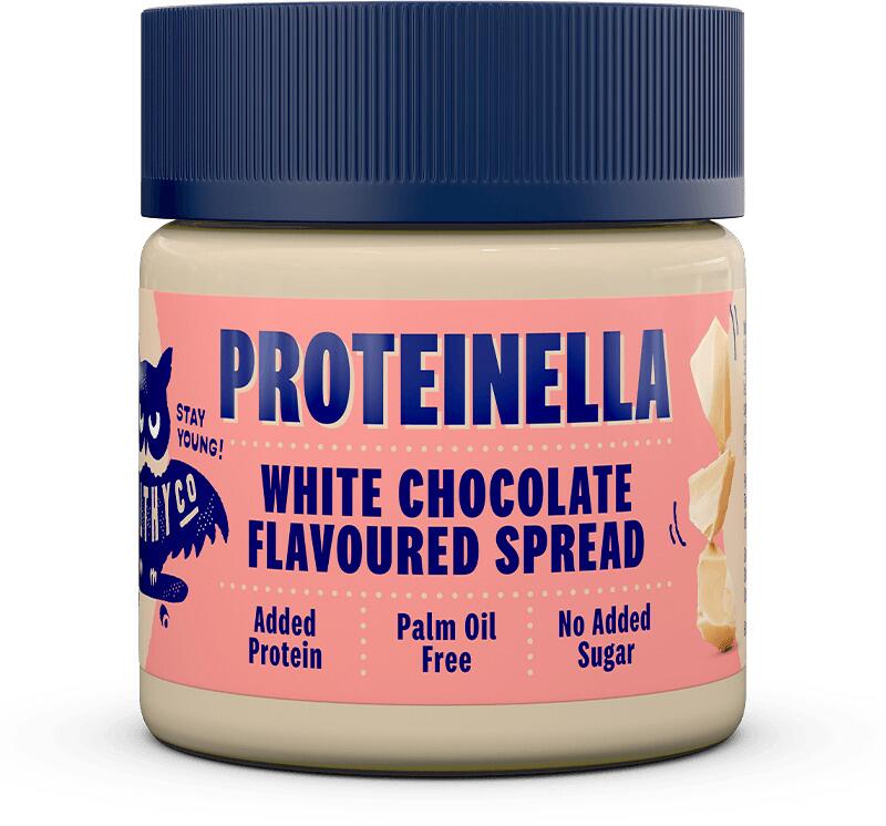 HealthyCo Proteinella, 200 g Glas, White Chocolate Flavoured Spread