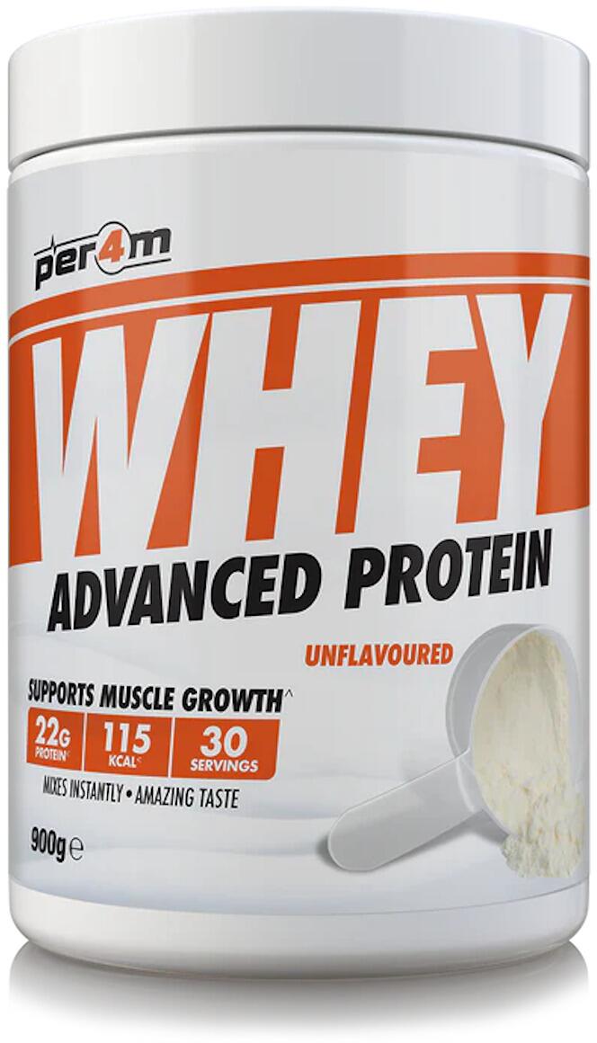 Per4m Whey Advanced Protein, 900 g Dose, Unflavoured