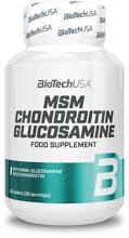 BioTech USA MSM Chondroitin Glucosamine, 60 Tabletten
