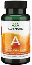 Swanson Vitamin A 10.000 IU, 250 Kapseln