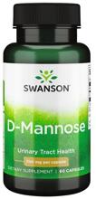 Swanson D-Mannose 700 mg, 60 Kapseln MHD: 01.07.2024