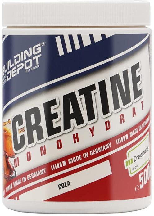Bodybuilding Depot Creapure Creatin, 500 g Dose, Cola