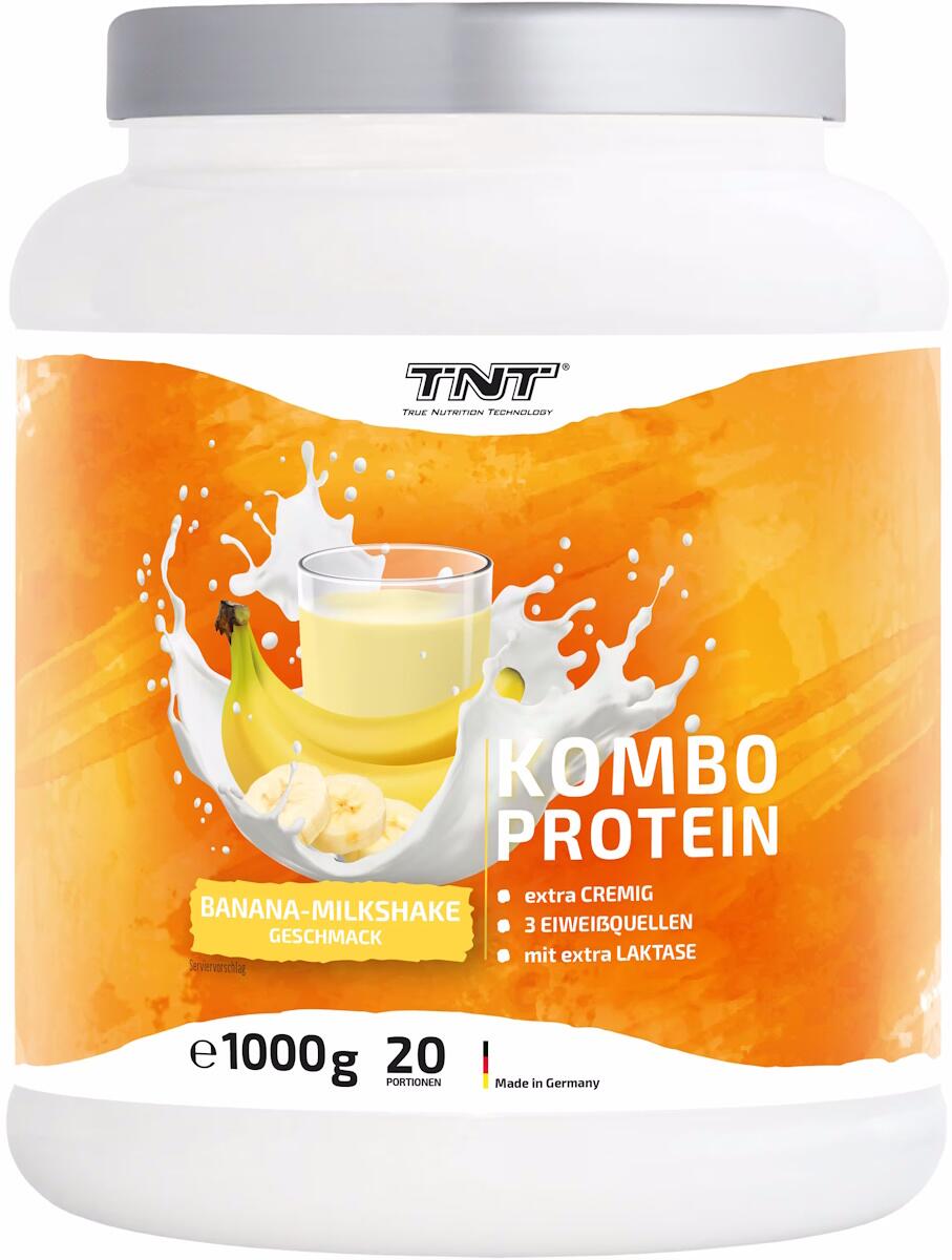 TNT Kombo Protein, 1000 g Dose, Banana-Milkshake