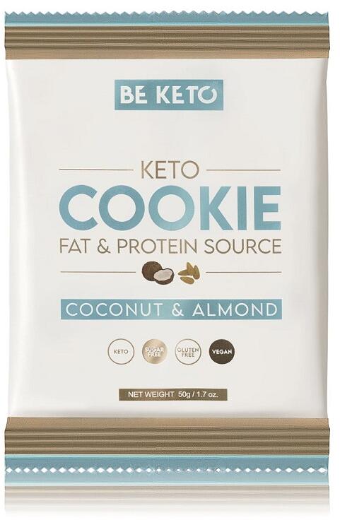 BeKeto Keto Cookie, 50 g Cookie, Coconut & Almond