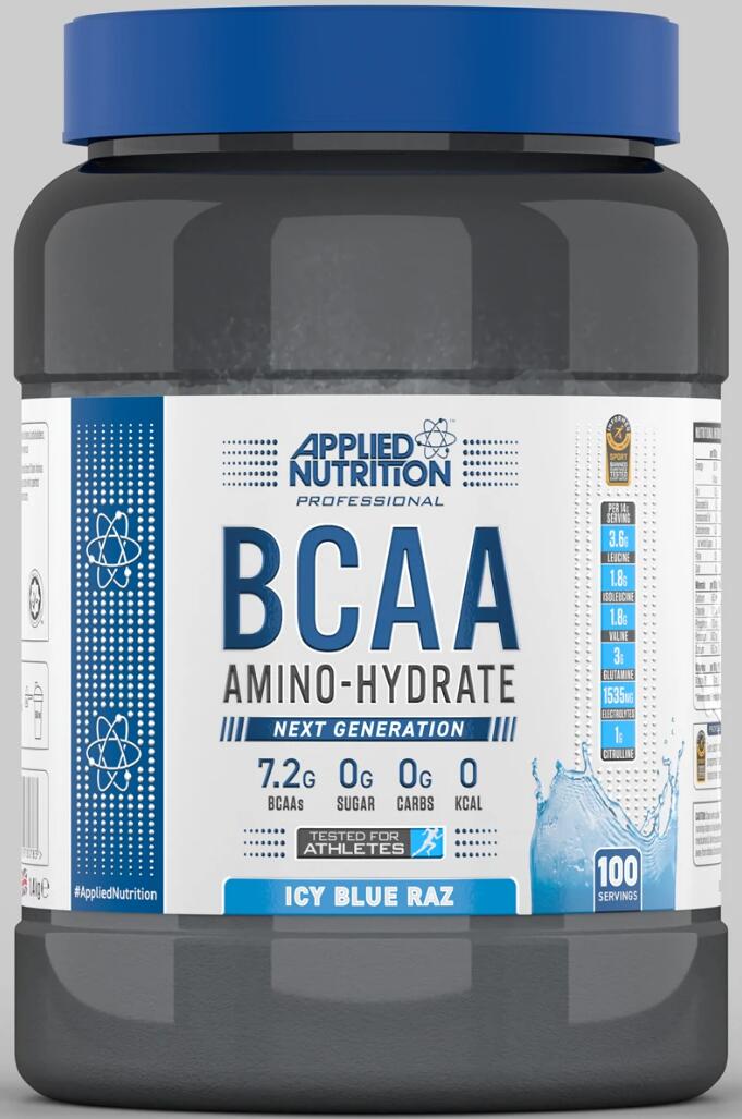 Applied Nutrition BCAA Amino-Hydrate, 1400 g Dose, Icy Blue Raz