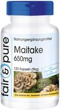 fair & pure Maitake (650 mg), 120 Kapseln Dose