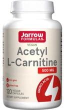 Jarrow Formulas Acetyl-L-Carnitine - 500 mg, 120 Kapseln