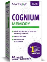 Natrol Cognium Memory, 60 Kapseln
