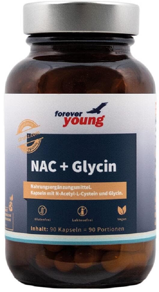Forever Young NAC + Glycin, 90 Kapseln