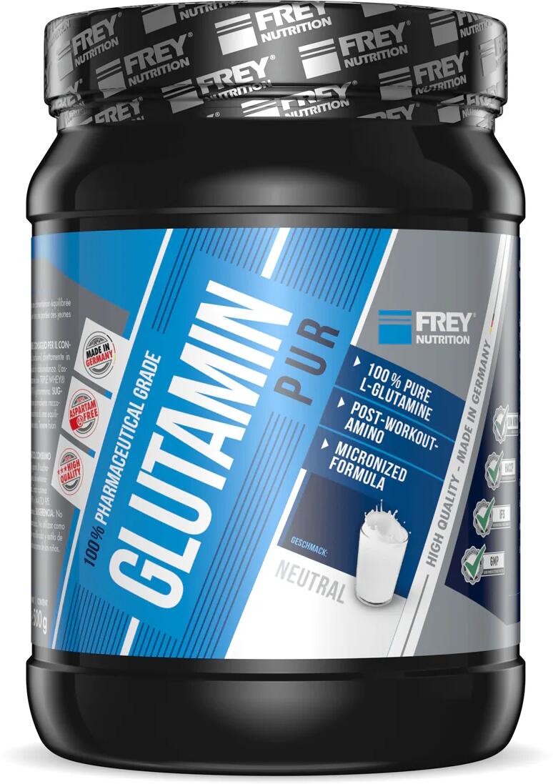 Frey Nutrition Glutamin Pur, 500 g Dose, Neutral