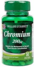 Holland & Barrett Chromium - 200 ug, 50 Tabletten