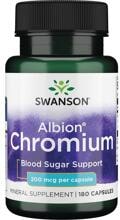 Swanson Albion Chromium 200 mcg, 180 Kapseln