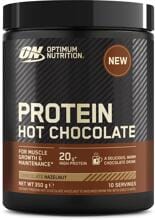 Optimum Nutrition Protein Hot Chocolate, 350 g Dose, Chocolate Hazelnut
