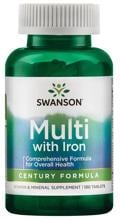 Swanson Multi with Iron, 130 Tabletten