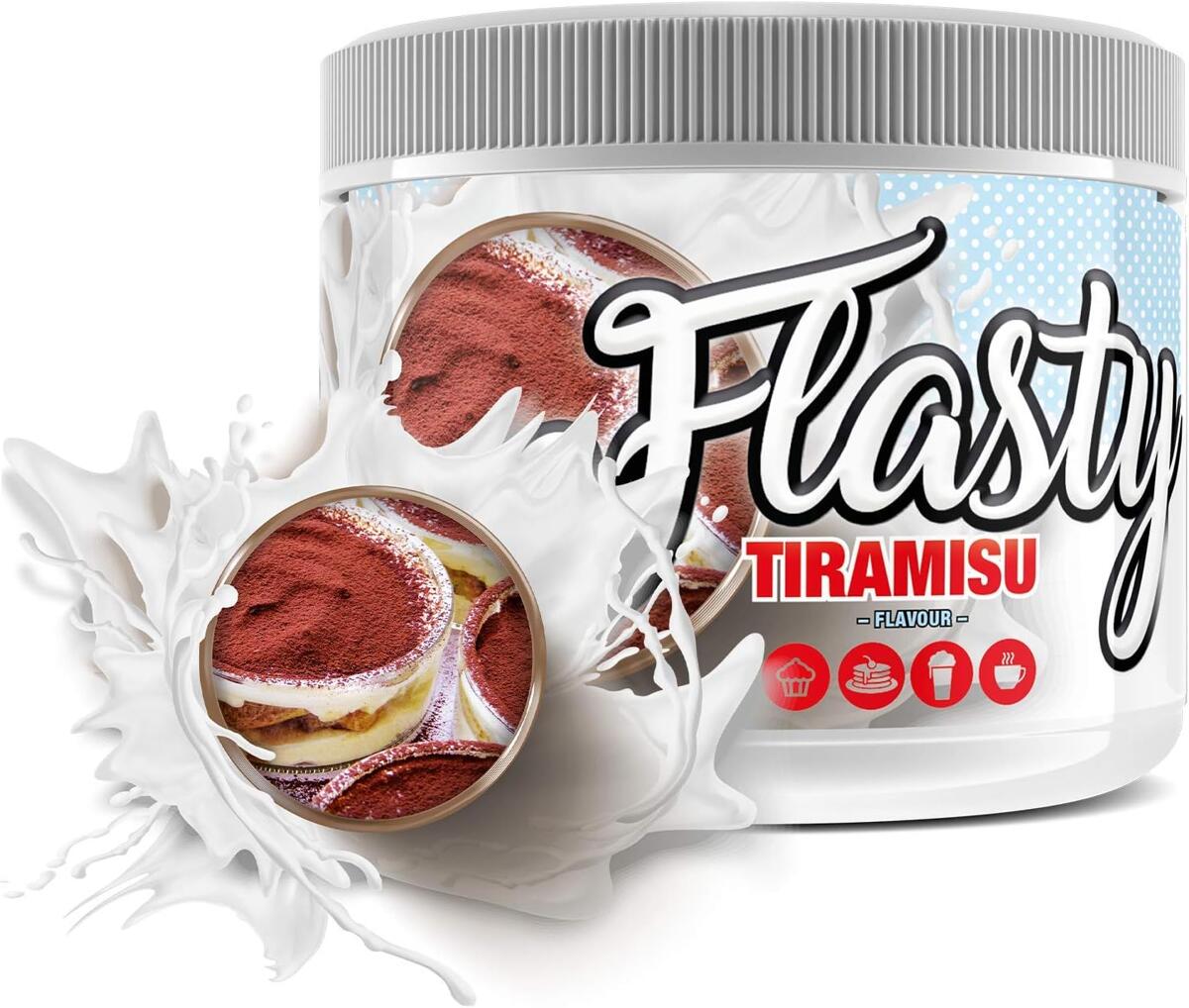 #sinob Flasty Geschmackspulver, 250 g Dose, Tiramisu (vegan)