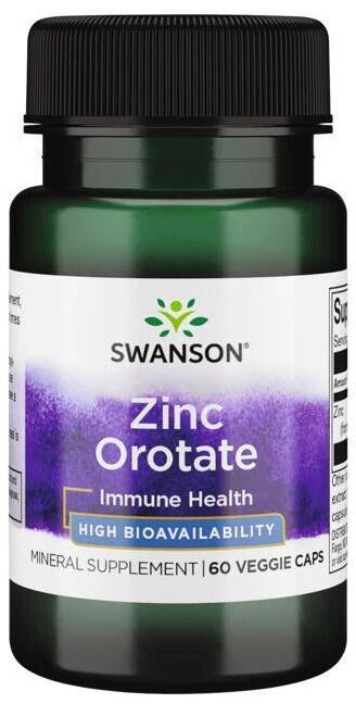 Swanson Zinc Orotate, 60 Kapseln
