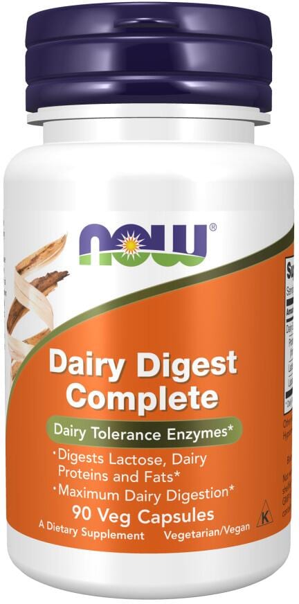 Now Foods Dairy Digest Complete, 90 Kapseln