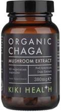 Kiki Health Organic Chaga Extract 380mg, 60 Kapseln