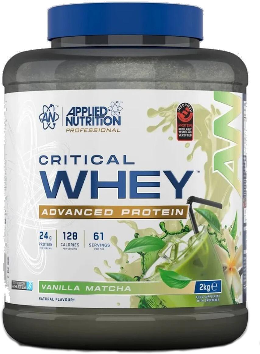 Applied Nutrition Critical Whey, 2000 g Dose, Vanilla Matcha