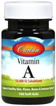 Carlson Labs Vitamin A Solubilisiert, 100 Kapseln