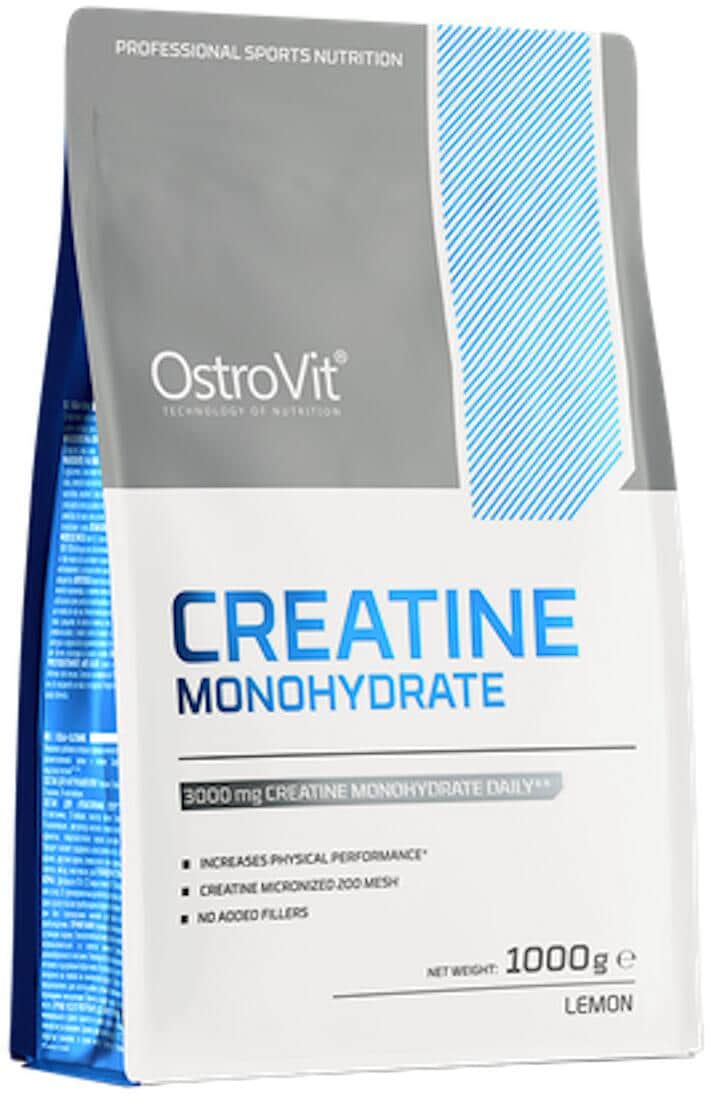 OstroVit Creatine Monohydrate, 1000 g Beutel, Lemon