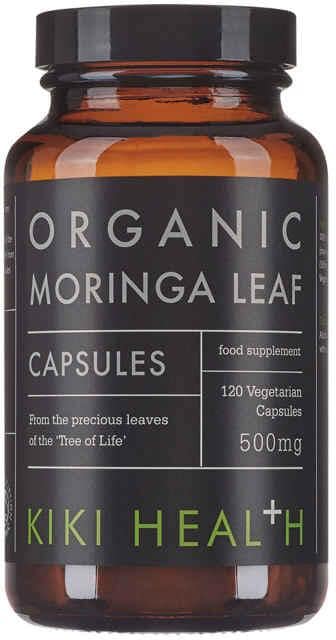 Kiki Health Organic Moringa Leaf, 120 Kapsel Dose