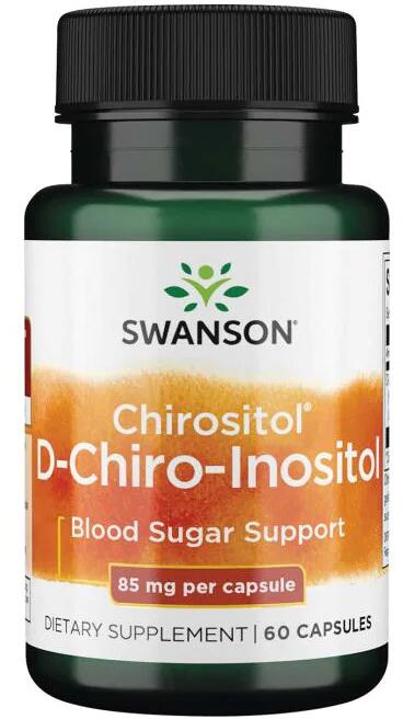 Swanson Chirositol D-Chiro-Inositol 85 mg, 60 Kapseln
