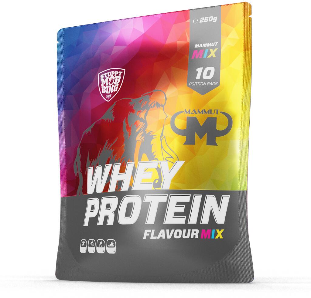 Best Body Mammut Whey Protein, 10 x 25 g Beutel, Mix