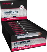 Sponser Protein 50, 25 x 50 g Riegel, Chocolate