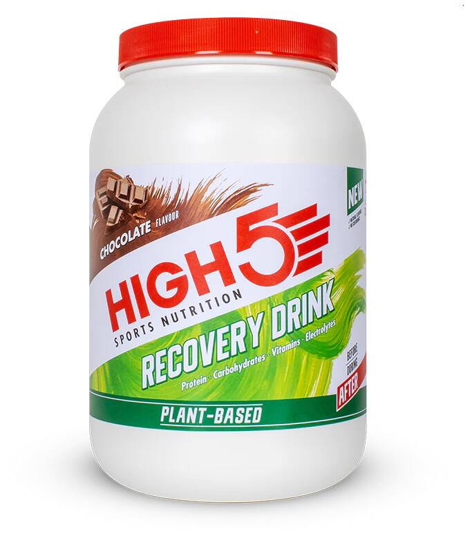 High5 Plant-Based Recovery Drink, 1600 g Dose, Chocolate