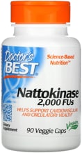Doctor's Best Nattokinase - 2000 FUs, Kapseln