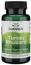 Swanson Turkey Rhubarb 500 mg, 100 Kapseln