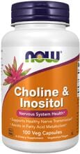 Now Foods Choline und Inositol 500 mg, 100 Kapseln