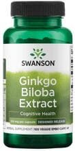 Swanson Ginkgo Biloba Extract 120 mg, 120 Kapseln