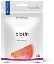 Nutriversum Biotin, 30 Tabletten, Unflavored