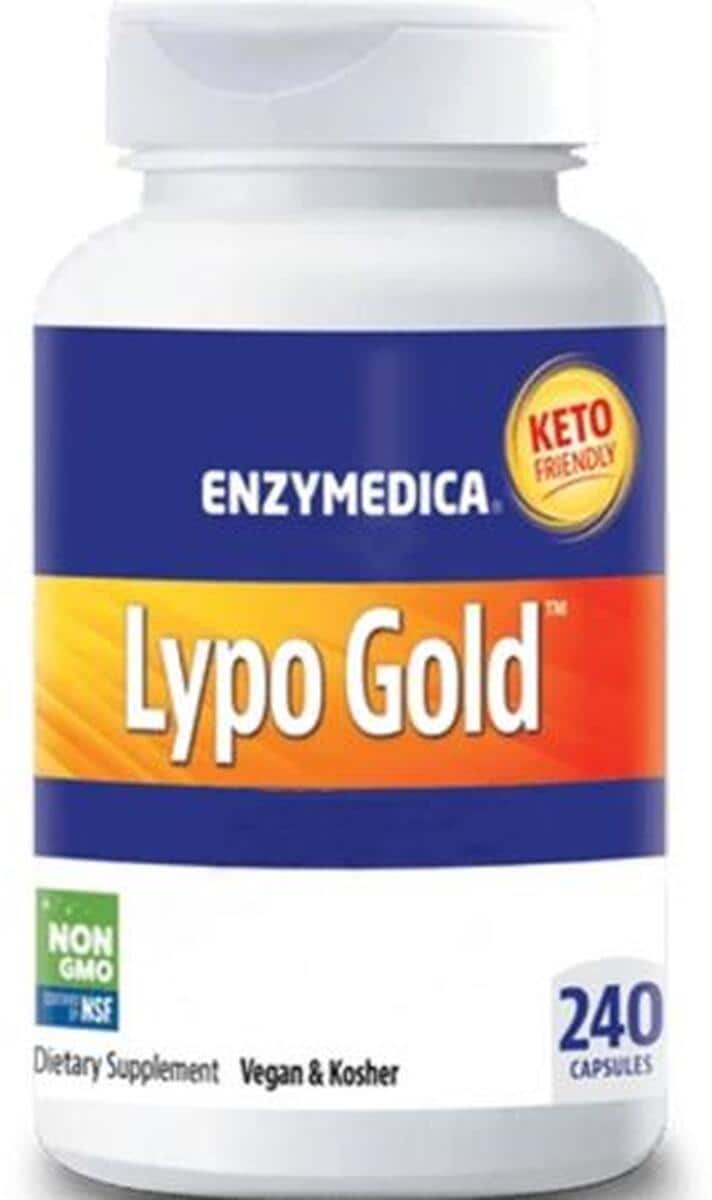 Enzymedica Lypo Gold, 240 Kapseln