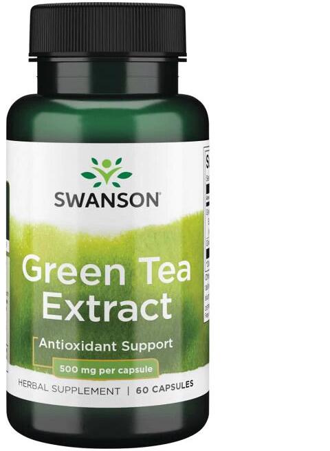 Swanson Green Tea Extract 500 mg, 60 Kapseln