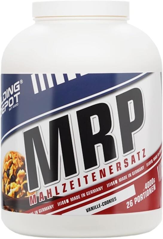 Bodybuilding Depot MRP - Mahlzeitenersatz, 4000 g Dose, Vanille-Cookies