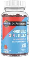 Garden of Life Dr. Formulated Probiotics Kid"s 5 Billion Gummies, 60 Gummies, Strawberry